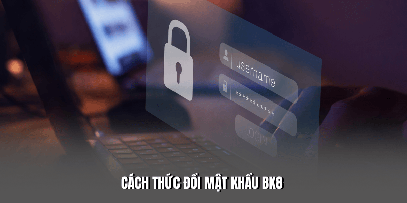 Cách thức thực hiện đổi mật khẩu BK8